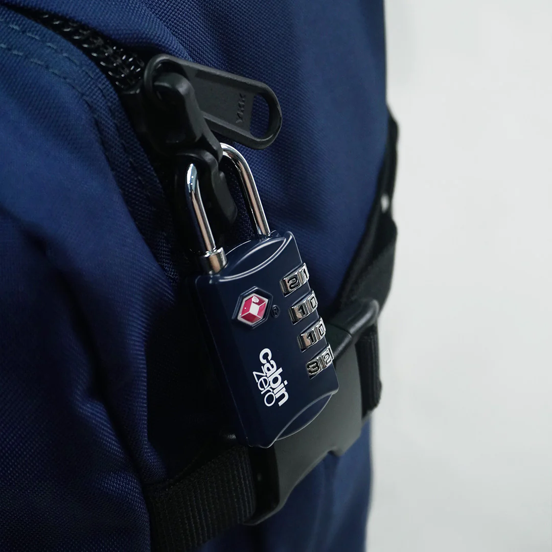 candado tsa en mochilas y maletas